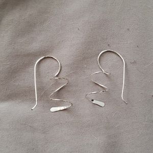 Sterling Silver wire earrings